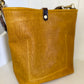 Bennett Bucket in Goldenrod Full Grain Bison