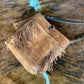 Western Bennett Bucket in Horween Natural Derby w/fringe