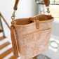 Bennett Bucket in Vintage Natural Vachetta