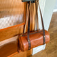 Bren Barrel in Toffee Vegetable Tanned Leather
