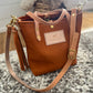 Bennett Petite Bucket in Hermann Oak Heritage 1881 Veg Tan Leather