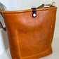 Bennett Bucket in Golden Honey Full Grain Leather