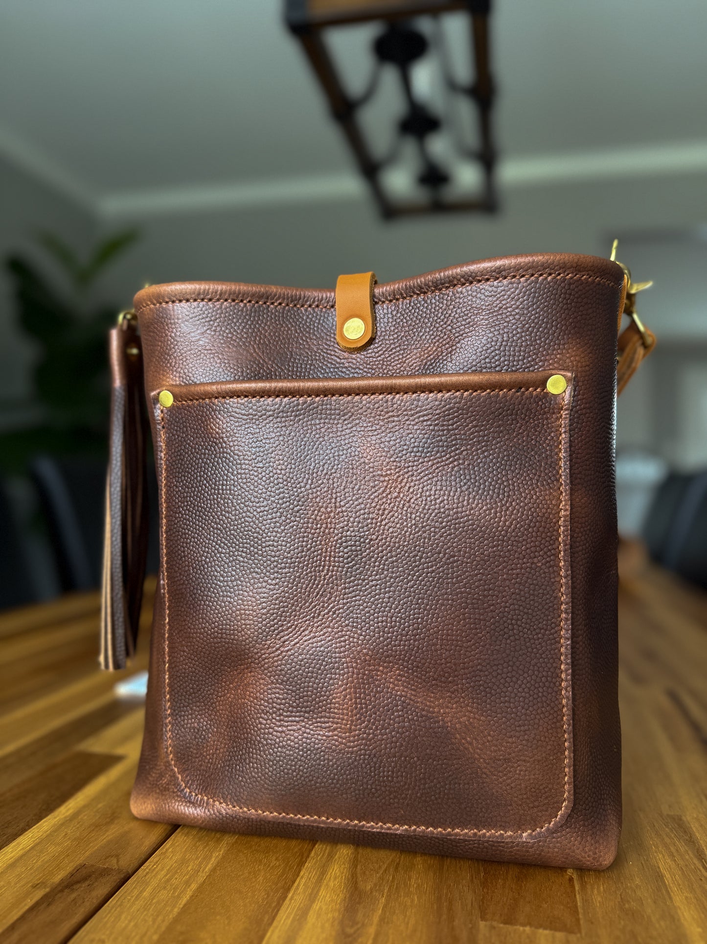 Bennett Bucket in Horween Football Limited Edition