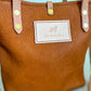 Bennett Petite Bucket in Hermann Oak Heritage 1881 Veg Tan Leather