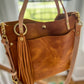 Brookie Medium Shoulder Tote in Sedona