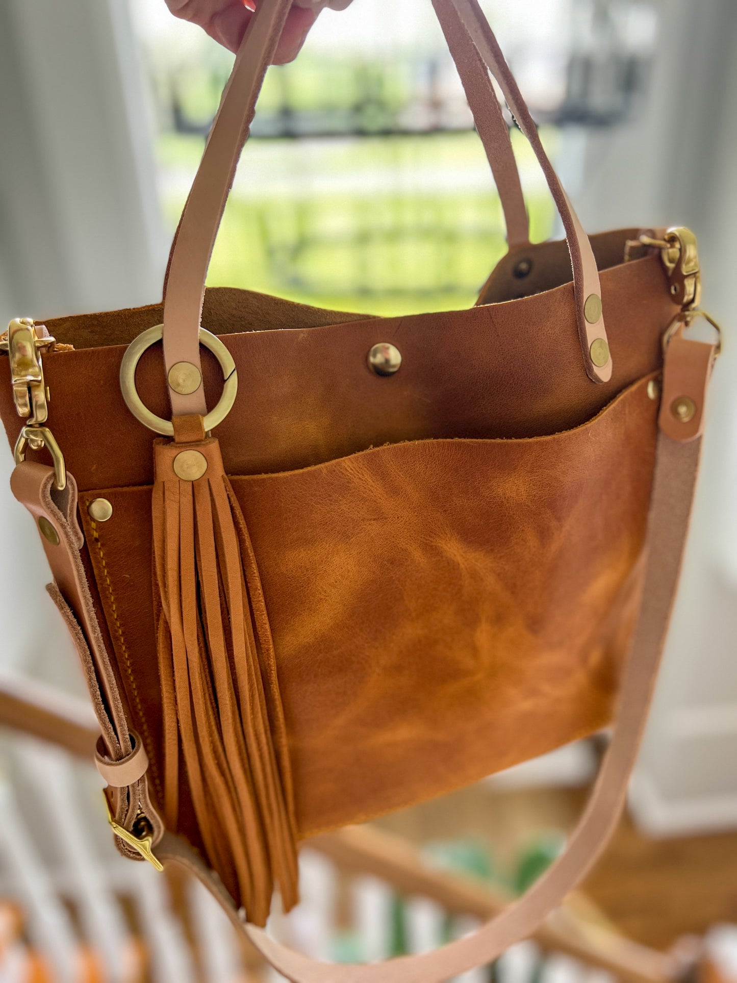 Brookie Medium Shoulder Tote in Sedona