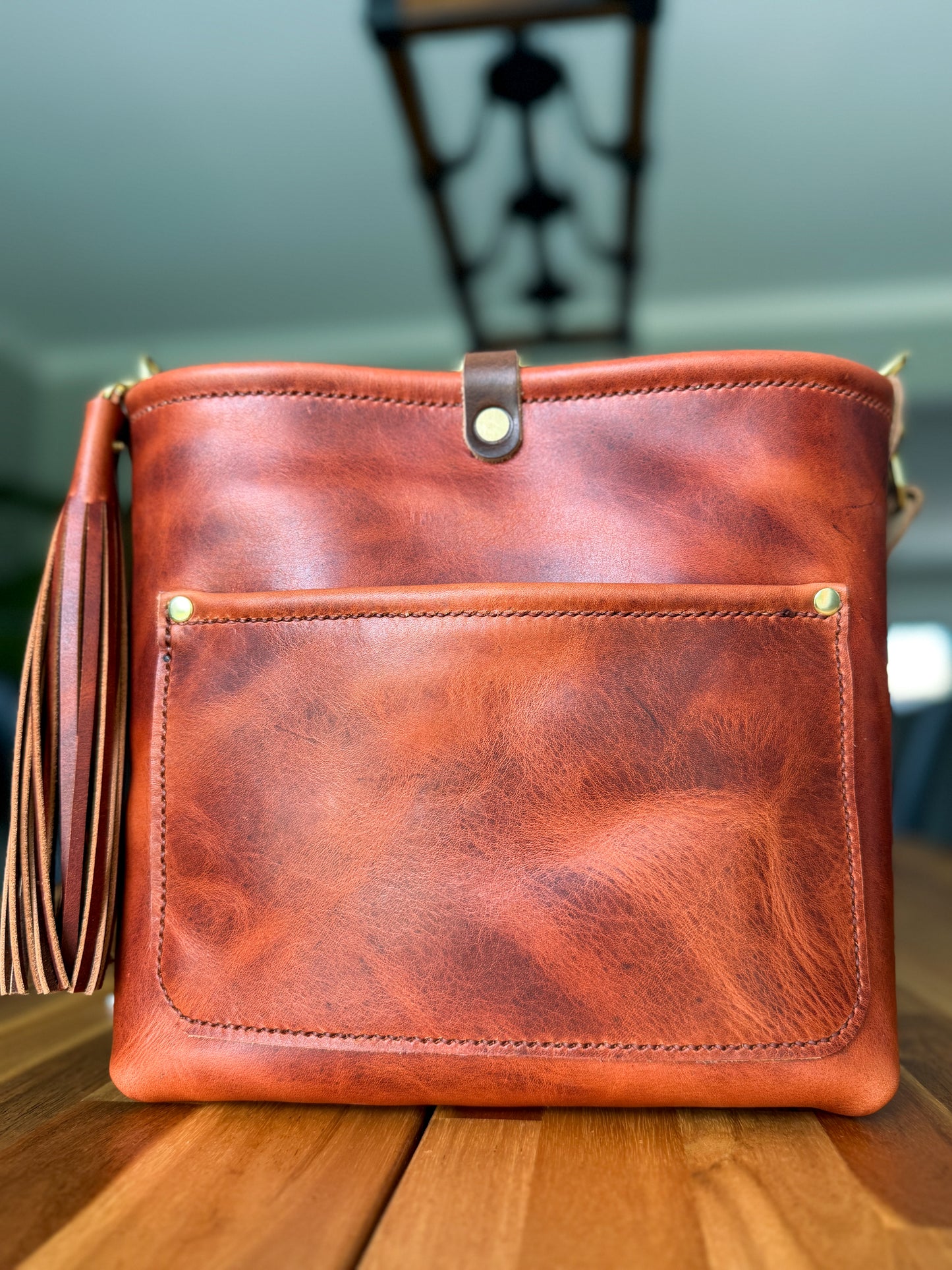 Bennett “shorty” Bucket in Horween English Tan