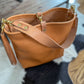 Hobo Bucket in Natural Vachetta