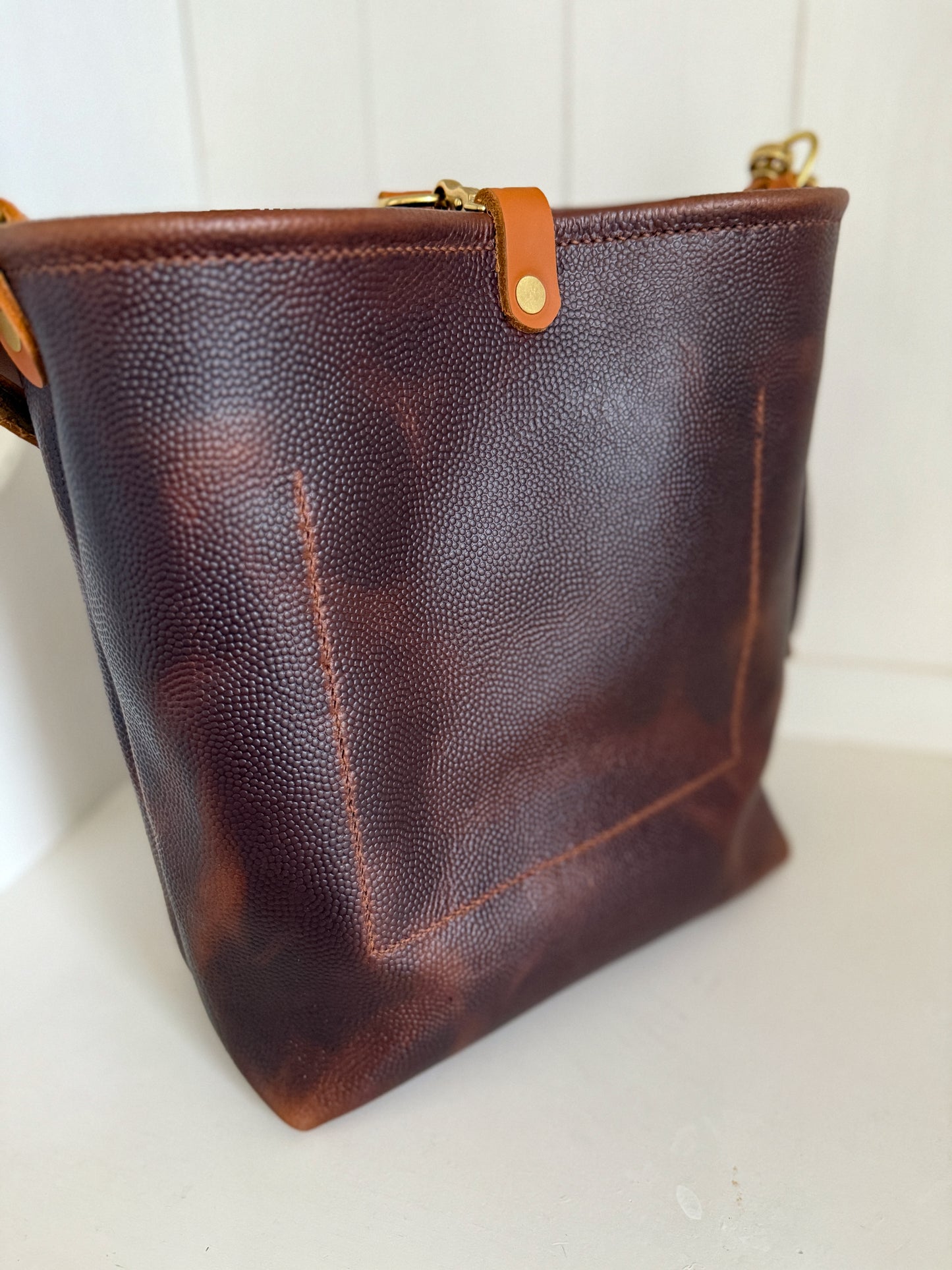 Bennett Bucket in Horween Football Limited Edition