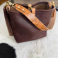 Hobo Bucket Horween Chocolate Full Grain Leather