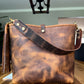 Hobo Bucket in Old Soul Full Grain Leather
