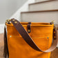 Bennett “shorty” Bucket in Italian Mustard Vachetta