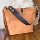 Bennett “shorty” Bucket in Natural Derby Horween