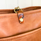 Western Bennett Bucket in Horween Natural Derby w/fringe and Candy Strap