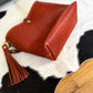 Hobo Bucket in Chestnut Full Grain Bison Leather