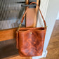 Braxton Bucket in Horween Natural Derby
