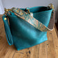 Hobo Bucket in Blue Moon Bison w/Candy Strap