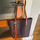 Classic Tote in Espresso Kodiak Full Grain Leather