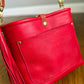 Bennett “shorty” Bucket in Ruby Vachetta