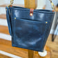 Bennett Bucket in Horween Cobalt Full Grain Leather
