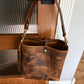 Hobo Bucket in Old Soul Full Grain Leather