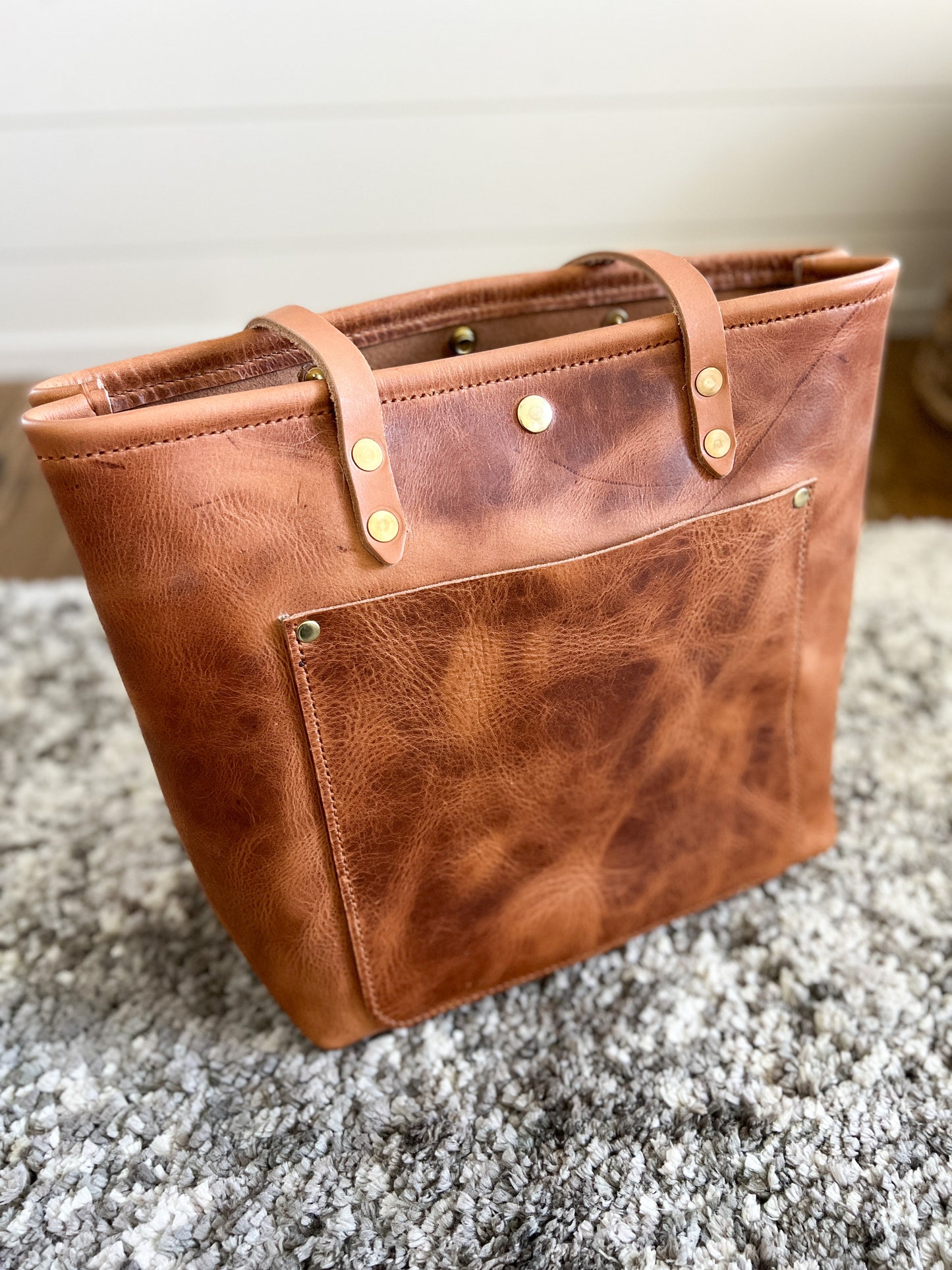 Classic Tote in Horween Natural Derby