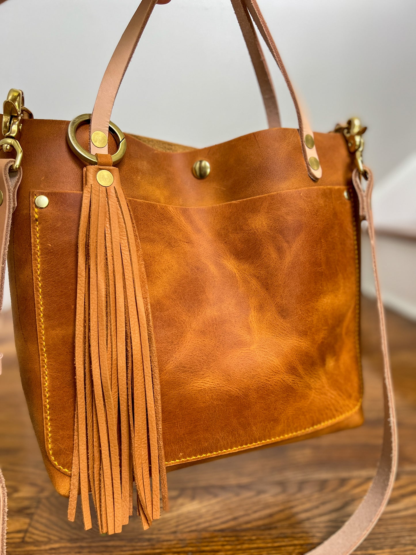 Brookie Medium Shoulder Tote in Sedona