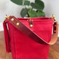 Bennett Bucket in Ruby Vachetta