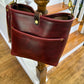 *See Description* Bennett “shorty” Bucket in Burgundy Chromexcel Horween