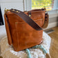 Bennett Bucket in Miel Cuoio Italian Leather