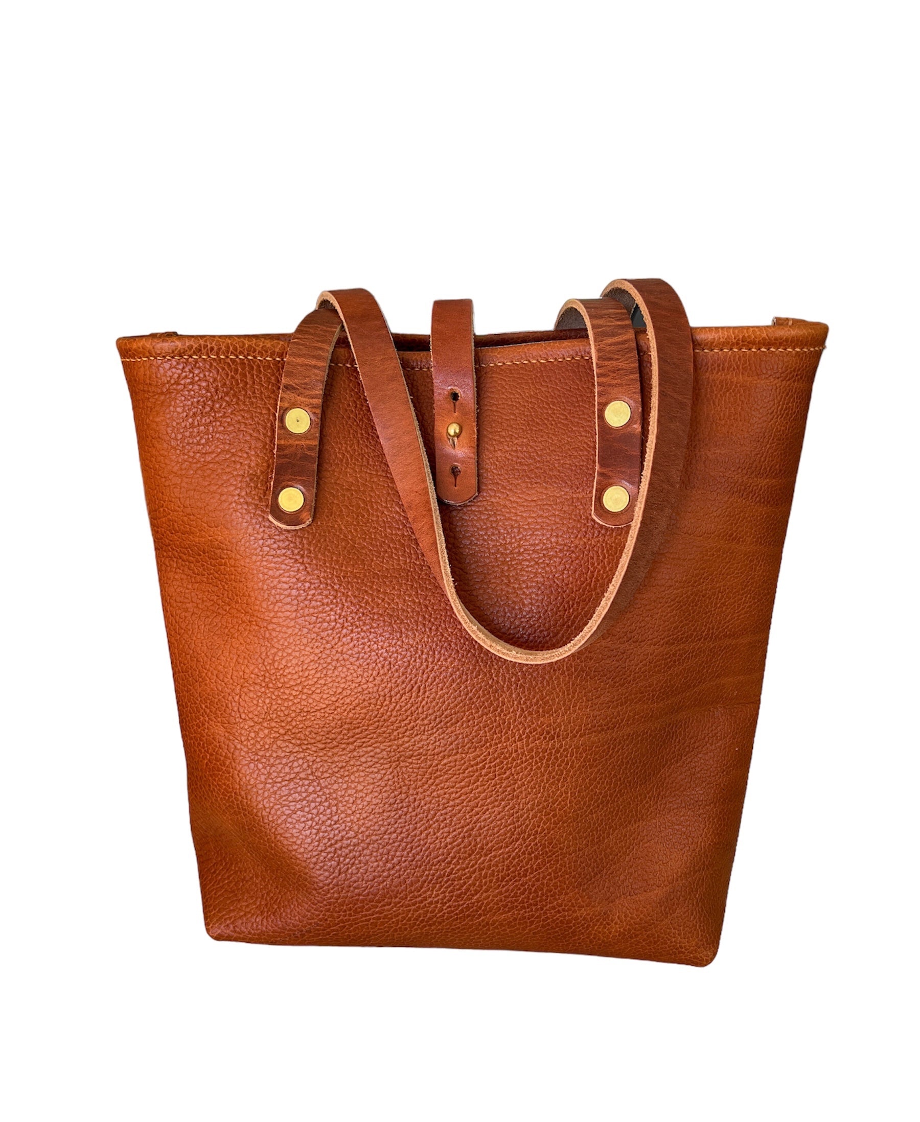 Tall hotsell leather tote