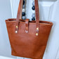 Tall Tote in Horween Montana Cognac