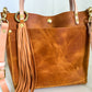 Brookie Medium Shoulder Tote in Sedona