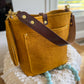 Bennett Bucket in Goldenrod Full Grain Bison