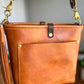 Bennett “shorty” Bucket in Toffee Veg Tan Leather