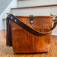 Bennett “shorty” Bucket in Wooden Vachetta Leather