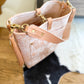 Bennett Bucket in Vintage Natural Vachetta