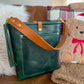 Bennett Bucket in Emerald Horween Puttman Leather
