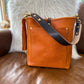 Bennett Bucket in Ginger Vachetta