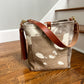 Bennett Bucket in Vintage Cowhide