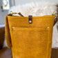 Bennett Bucket in Goldenrod Full Grain Bison