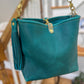 Hobo Bucket in Blue Moon Bison w/Candy Strap