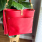 Bennett “shorty” Bucket in Ruby Vachetta