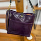 Bennett “shorty” Bucket in Eggplant Cuoio Italian Leather