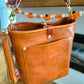 Bennett Bucket in Montana Vegetable Tan