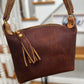 NEW Heidi Hobo Sling in Maple Cherry Shrunken Bison