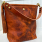 Braxton Bucket in Horween Natural Derby