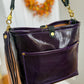 Bennett “shorty” Bucket in Eggplant Cuoio Italian Leather