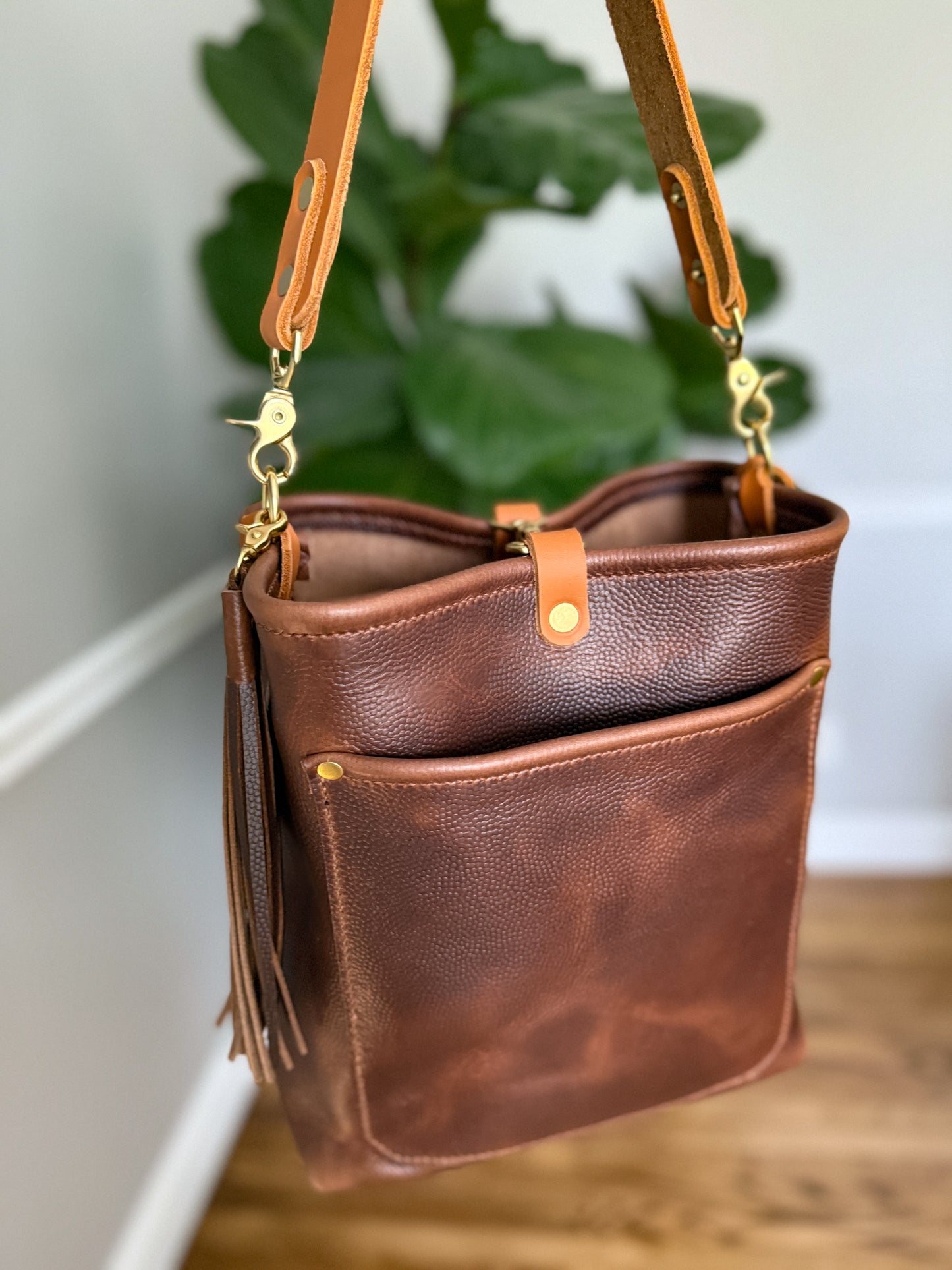 Bennett Bucket in Horween Football Limited Edition