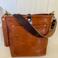 Bennett Bucket in Miel Cuoio Italian Leather